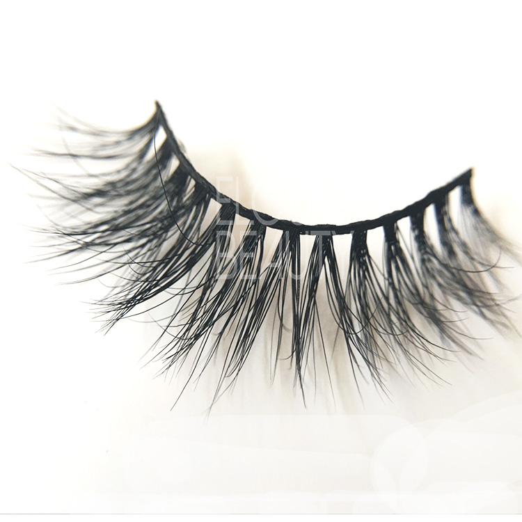 Pretty 3D mink fur eyelashes with magnetic eyelash box EA43